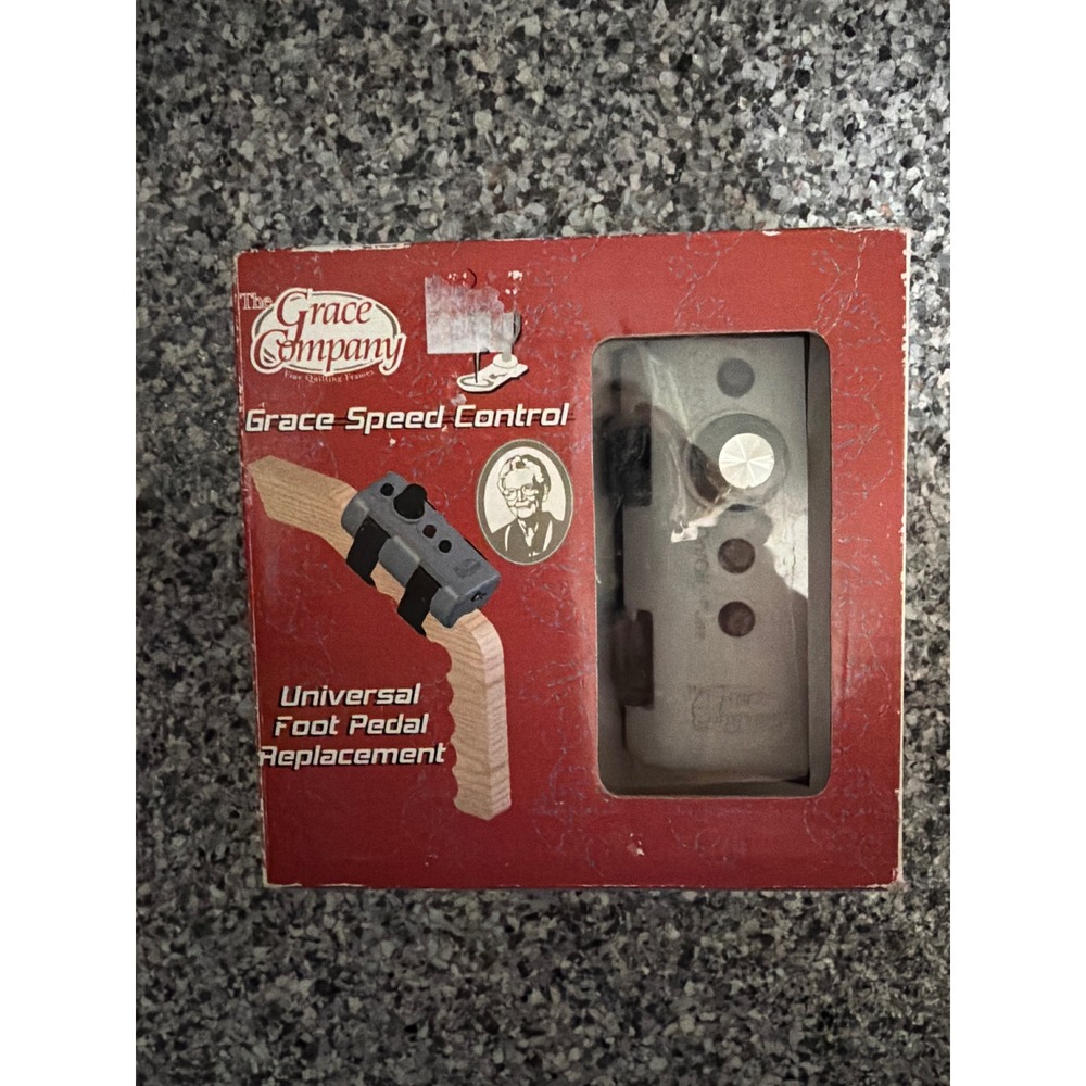 The Grace Company Grace Speed Control Universal Foot Pedal Replacement Gray